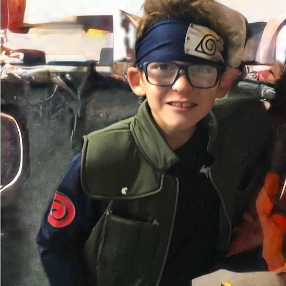 Naruto Green Ninja Vest